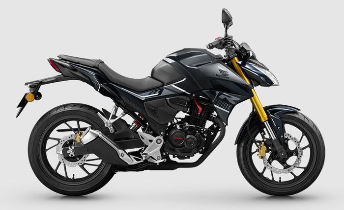 detail tampilan Honda CB190R yang punya siluet mirip CB750 Hornet