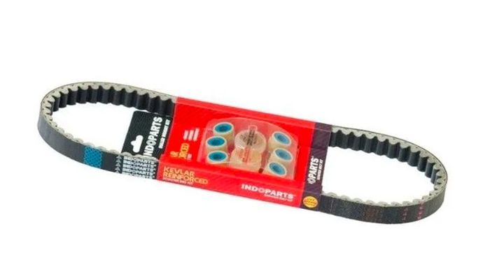 Dalam paket v-belt terdapat roller dan juga grease CVT