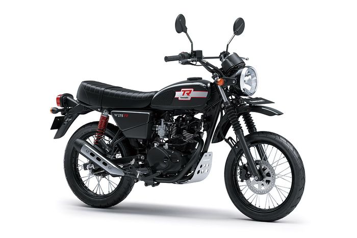 Kawasaki W175TR Model Year 2025 Ebony