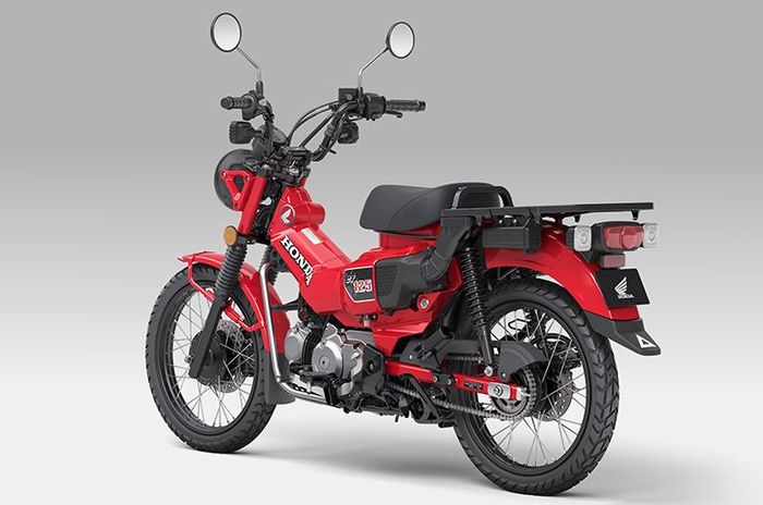 tampilan buritan Honda CT125