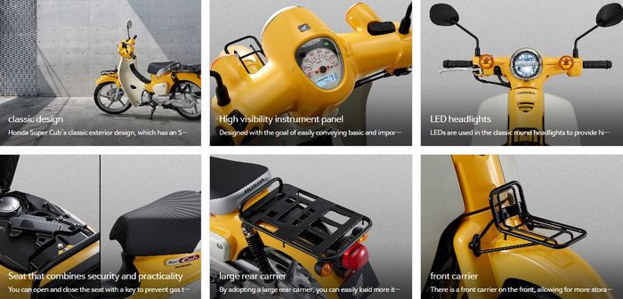 fiturnya identik seperti model Jepang