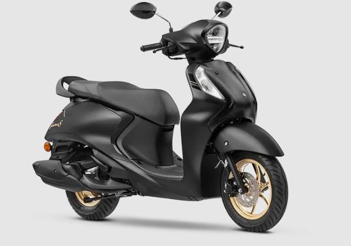 detail tampilan Yamaha Fascino 125 Fi Hybrid