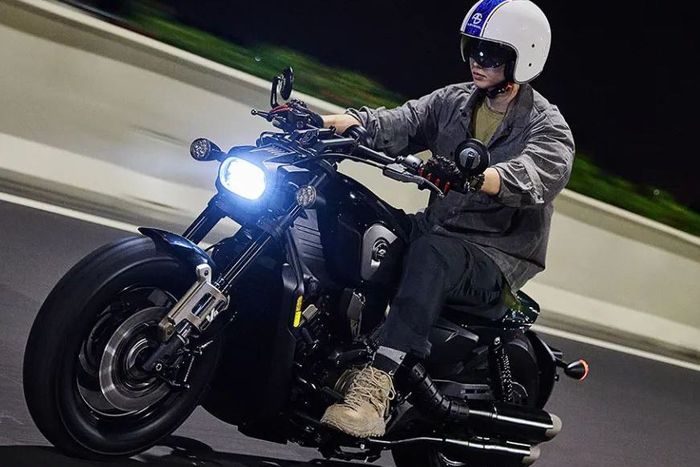 pencahayaan QJMotor SRV600V sudah full LED