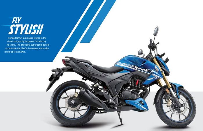 detail tampilan Honda Hornet 2.0