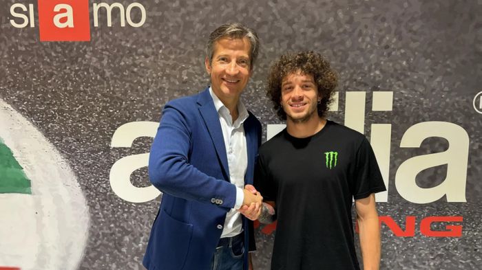 Marco Bezzecchi gabung Aprilia