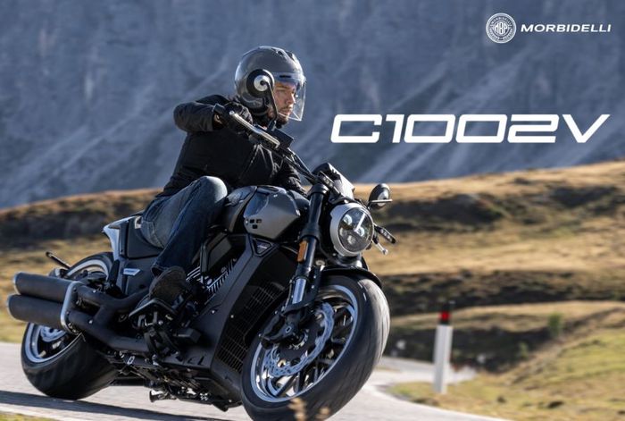 tampilan Morbidelli C1002V saat dikendarai