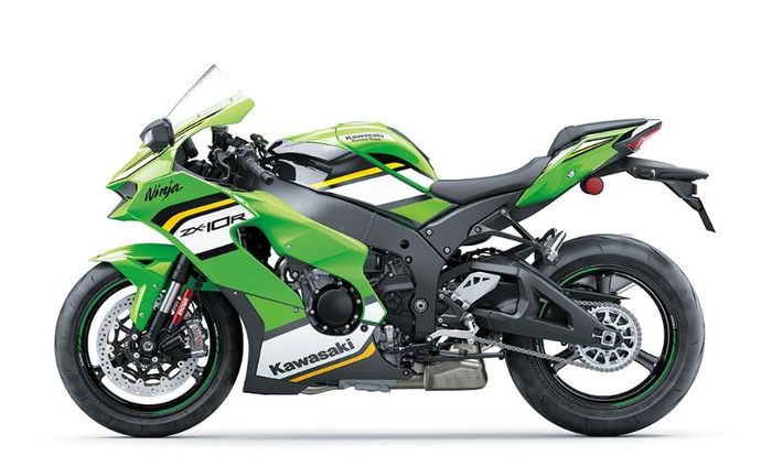 tampilannya pakai livery ala Kawasaki Ninja ZX-10RR WSBK 2024