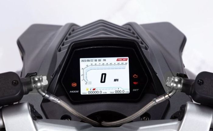 panel instrumen Italjet Dragster