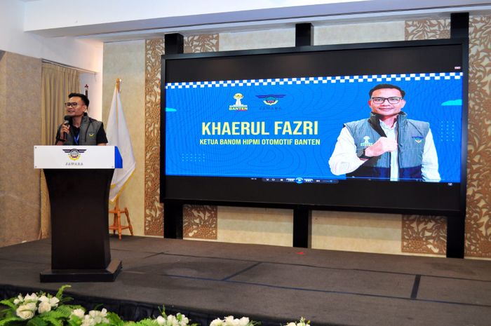 Khaerul Fazri. Pelantikan ini menjadi babak baru bagi Banom Otomotif Jawara BPD HIPMI Provinsi Banten