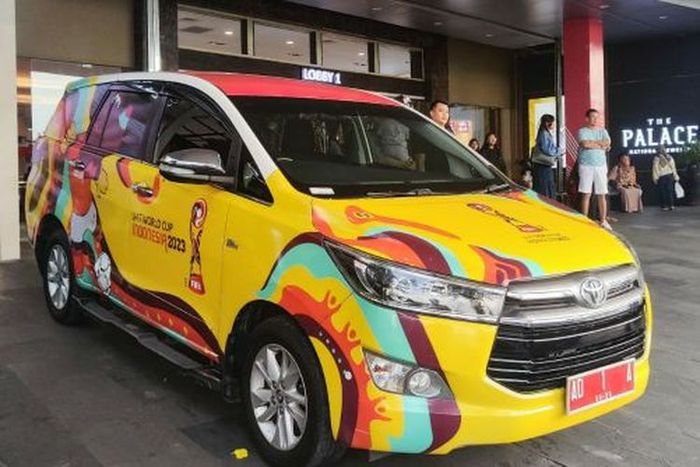 Kijang Innova dinas milik Wali Kota Solo, Gibran Rakabuming Raka 