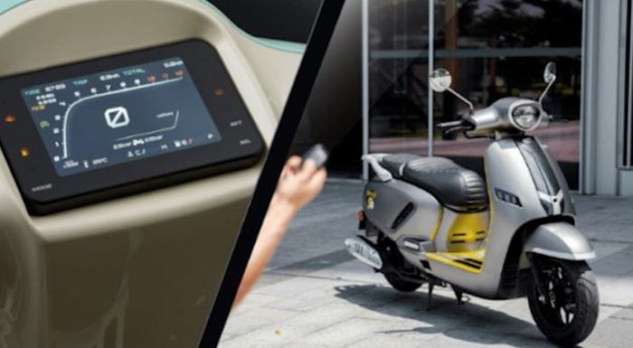 panel instrumennya dapat menampilkan rekaman video dari kamera depan dan belakang