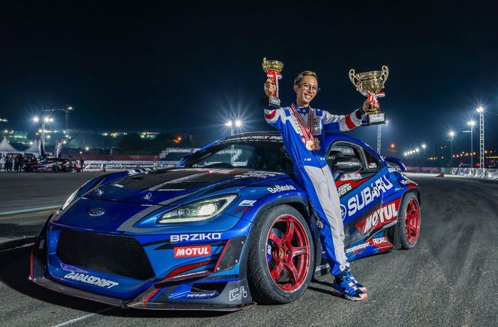 Ziko Harnadi dari Subaru Garasi Drift Team jadi juara umum D1GP South East Asia 2024