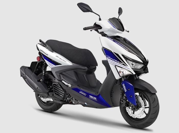 detail tampilan Yamaha Cygnus Gryphus ABS model 2024