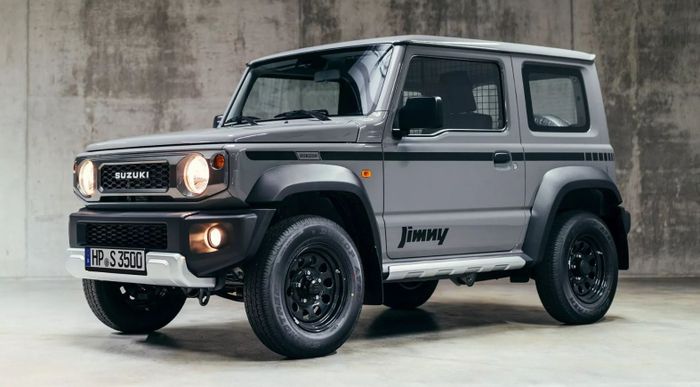 tampilannya lebih sporty dibanding Jimny standar