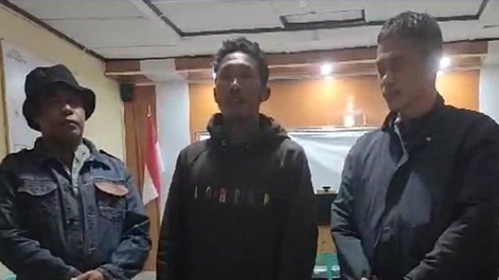 Jukir viral yang bogem pemotor minta maaf