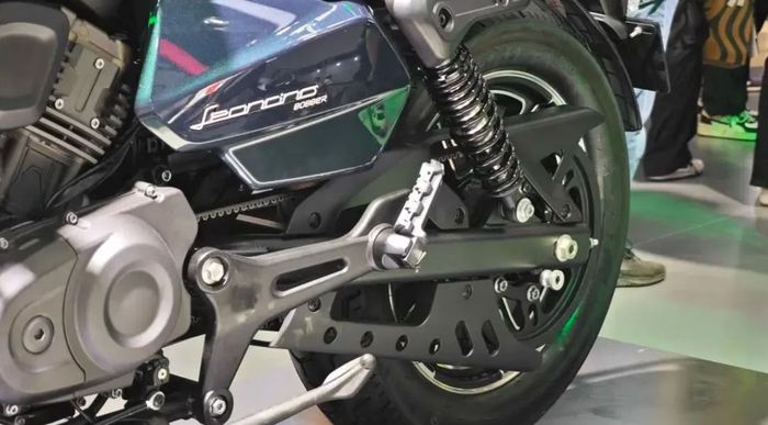 penggerak pakai belt khas moge tulen