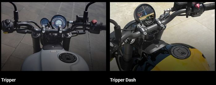 dilengkapi perangkat navigasi Tripper dan Tripper Dash