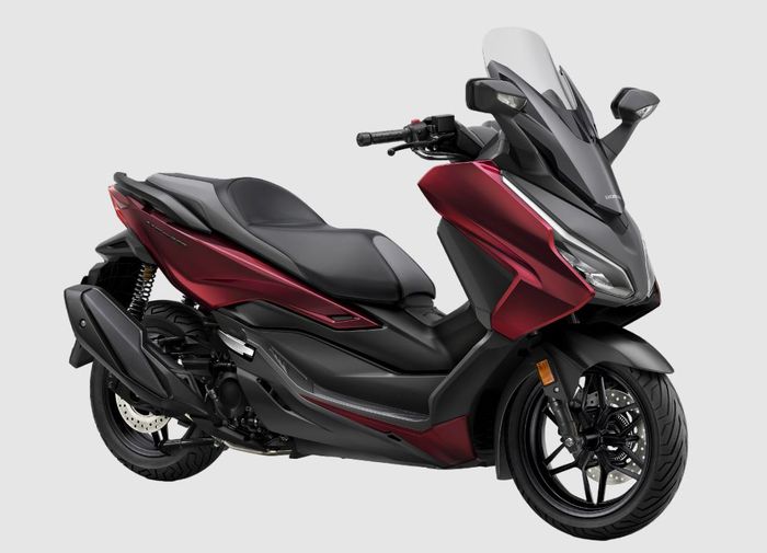 tampilannya sama persis Honda Forza 250 yang punya bodi gambot