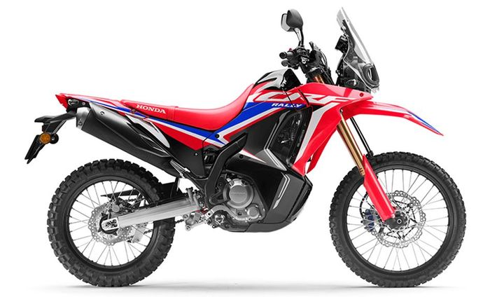 detail tampilan Honda CRF250 Rally