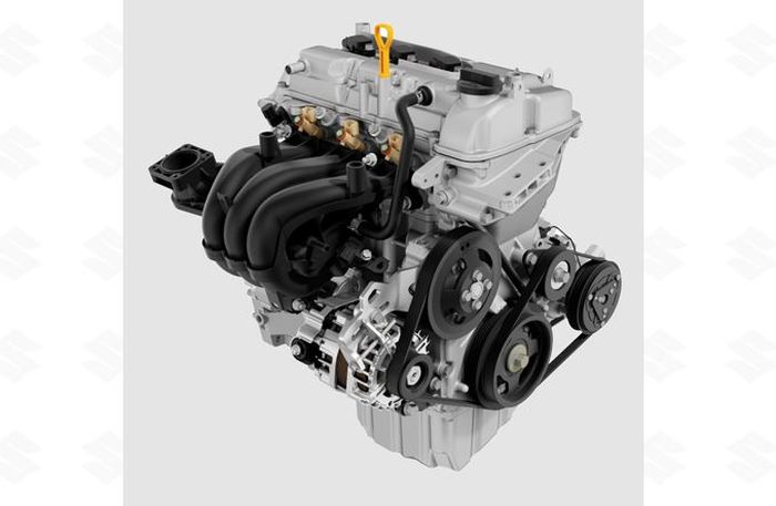 dibekali mesin 3-silinder berkode K10B