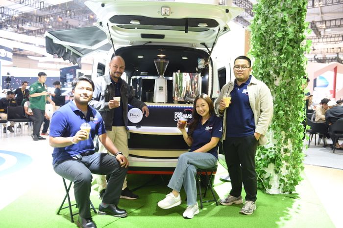 Honda Dreams Cafe pakai mobil Honda N-VAN EV