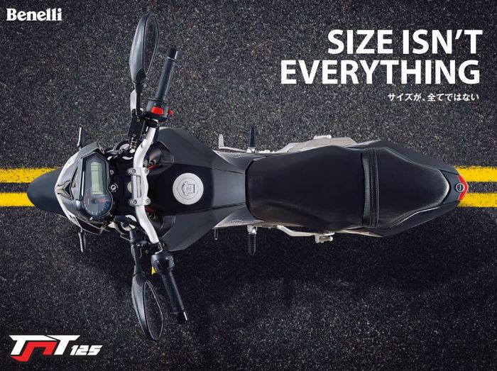 tampilan kokpit Benelli TNT 125