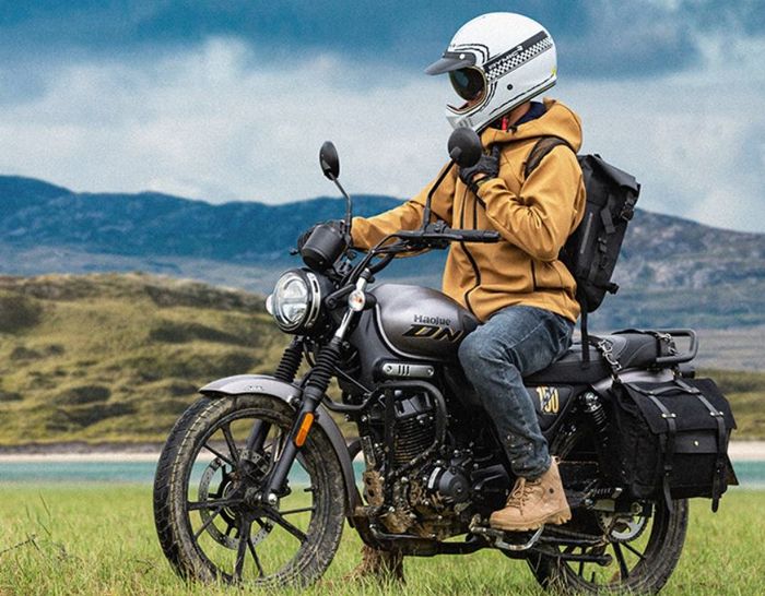 Haojue DN150 juga cocok diajak berpetualang