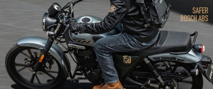 sudah dilengkapi teknologi ABS dai Bosch sebagai fitur keselamatannya