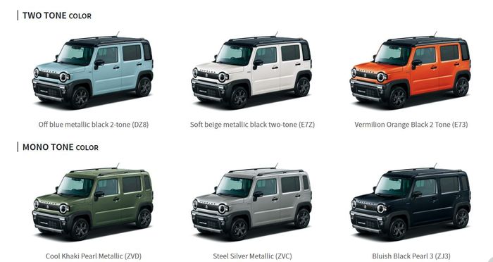 tersedian dalam warna single tone dan mono tone