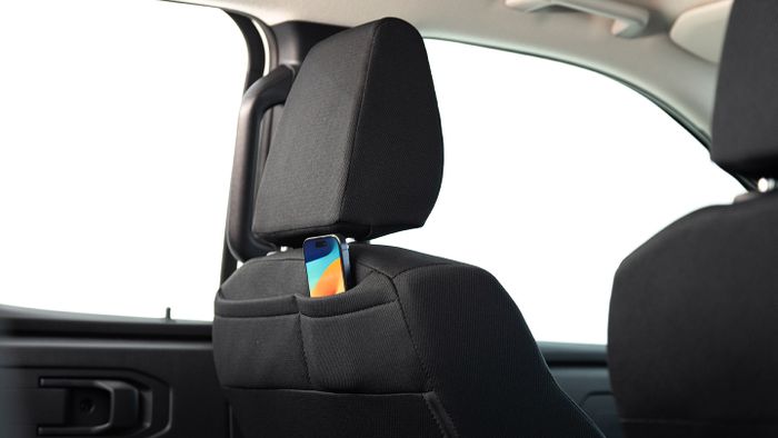 Seat back pocket Mitsubishi Triton HDX.