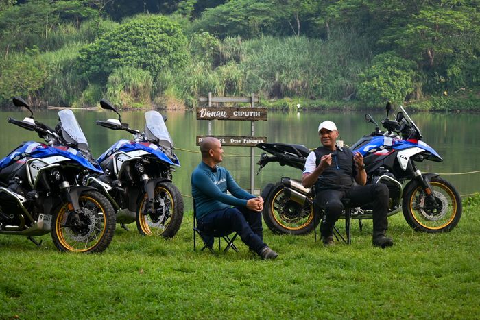 Serah terima unit BMW R 1300 GS by ERI berlangsung di Danau Cioutih, Bogor, Jabar