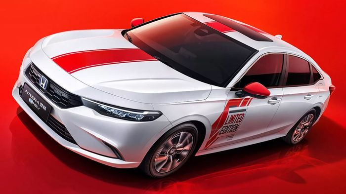 Detail tampilan Honda Integra Anniversary Special Limited Edition