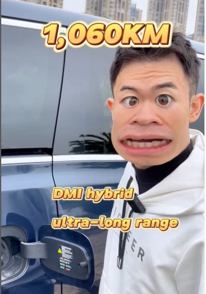 Jarak tempuh BYD Denza D9 mencapai 1.060 kilometer
