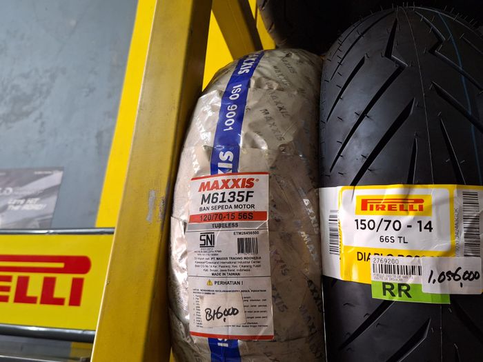 Maxxis bungkusan tipe 6135 dijual Rp 800 ribuan 