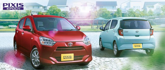 detail tampilan Toyota Pixis Epouch, mirip Agya generasi pertama