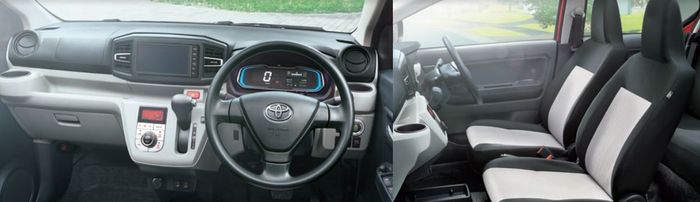 interiornya terlihat simpel