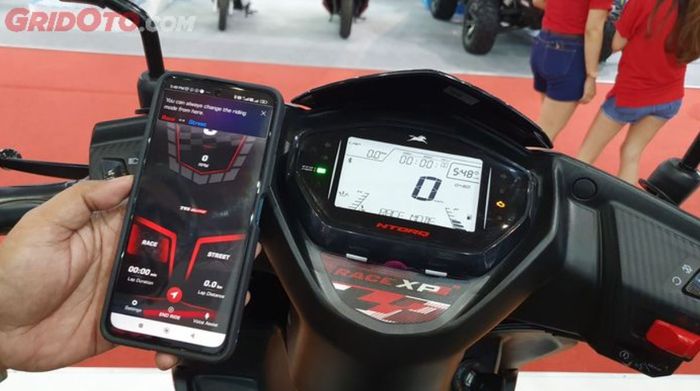TVS Ntorq 125 Race XP Smart Play dapat terkoneksi ke smartphone dan punya dua riding mode ala sportbike