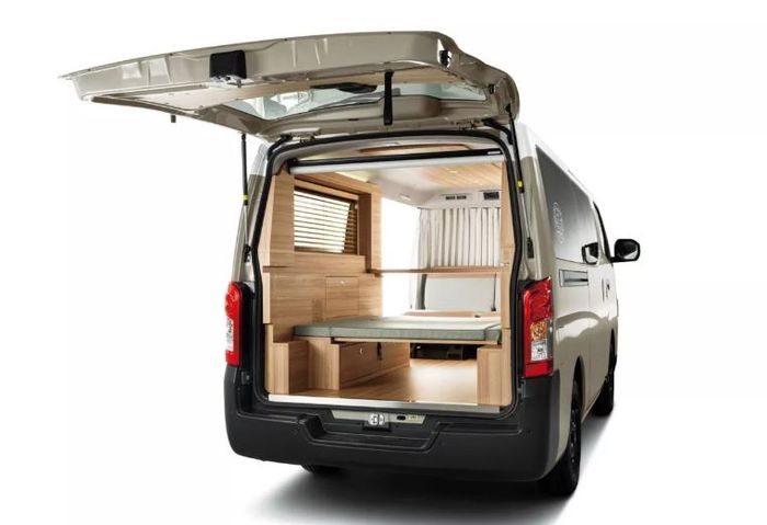 area kabin yang sebelumnya kosong disulap menjadi mewah