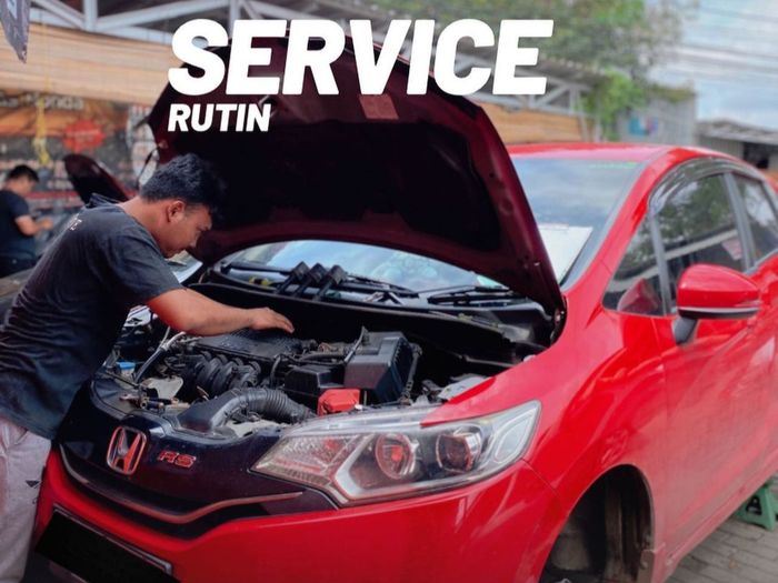 Servis berkala di Senja Otomotive 