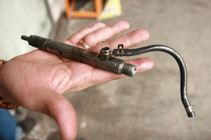 Ilustrasi nozzle injektor diesel