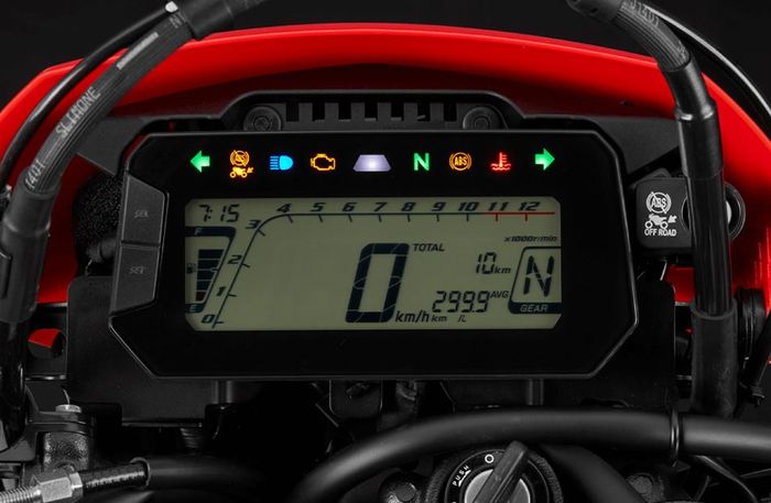 panel instrumen Honda CRF250L