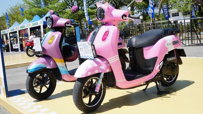 Hasil modifikasi peserta Yamaha Fazzio Modifest 2024 Makassar