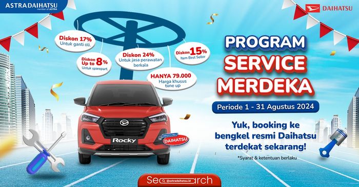 Promo Service Merdeka Daihatsu