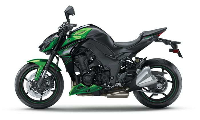 tampak samping Kawasaki Z1000