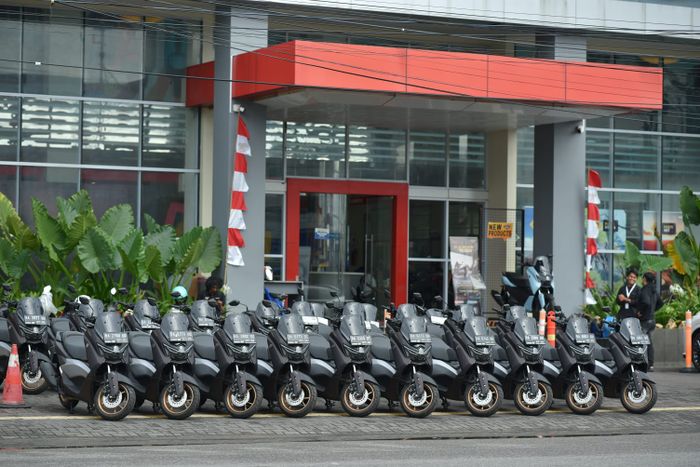 Unit Yamaha NMAX Turbo di Sentral Yamaha Padang