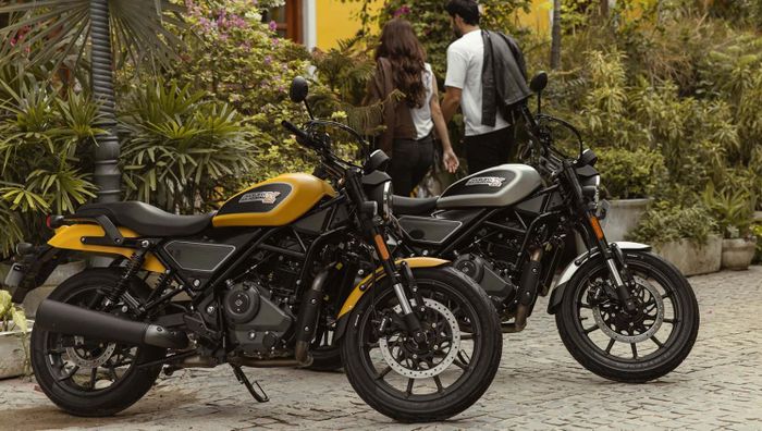 warna baru Mustard dan Goldfish Silver pada Harley-Davidson X440 Vivid