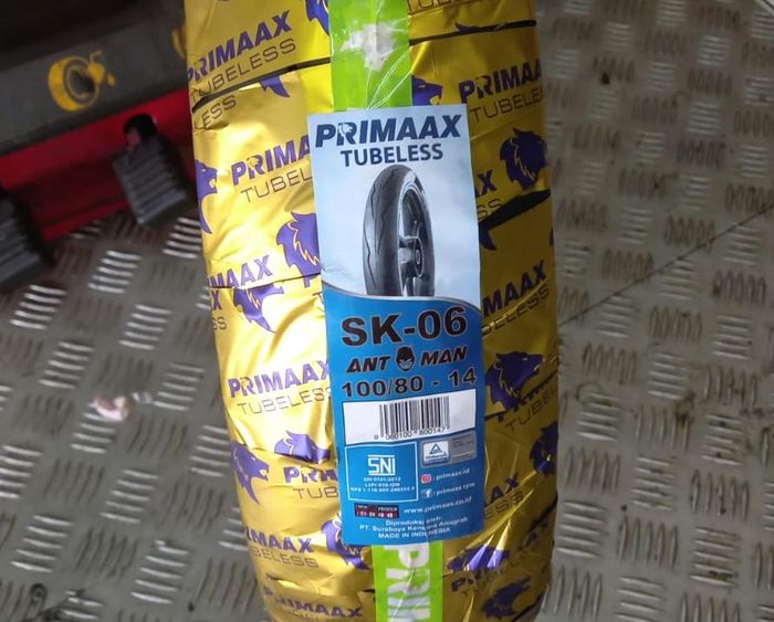 Primaax Ant-Man yang paling murah ada pada ukuran 80/80 ring 14 yang dijual Rp 237 ribu.