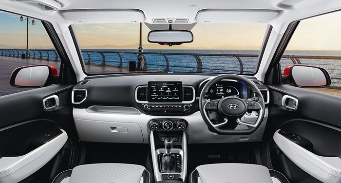 Interior Hyundai Venue.