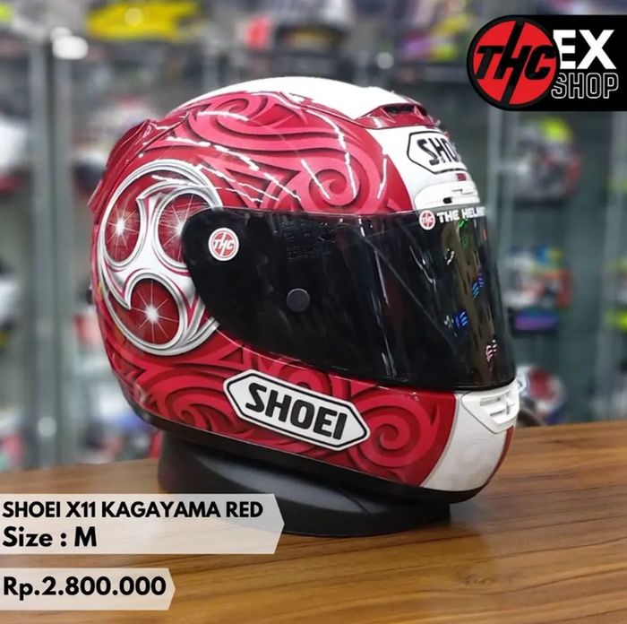 Shoei X11 Kagayama Red