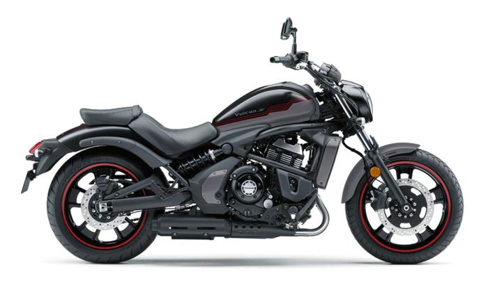 tampak samping Kawasaki Vulcan S 2025
